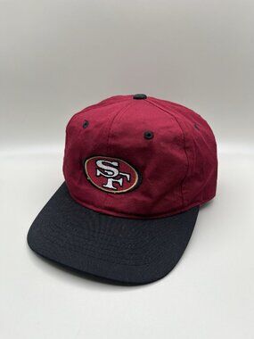 Vintage 1990s San Francisco SF 49ers Youth Snapback Hat The Game NFL Sports